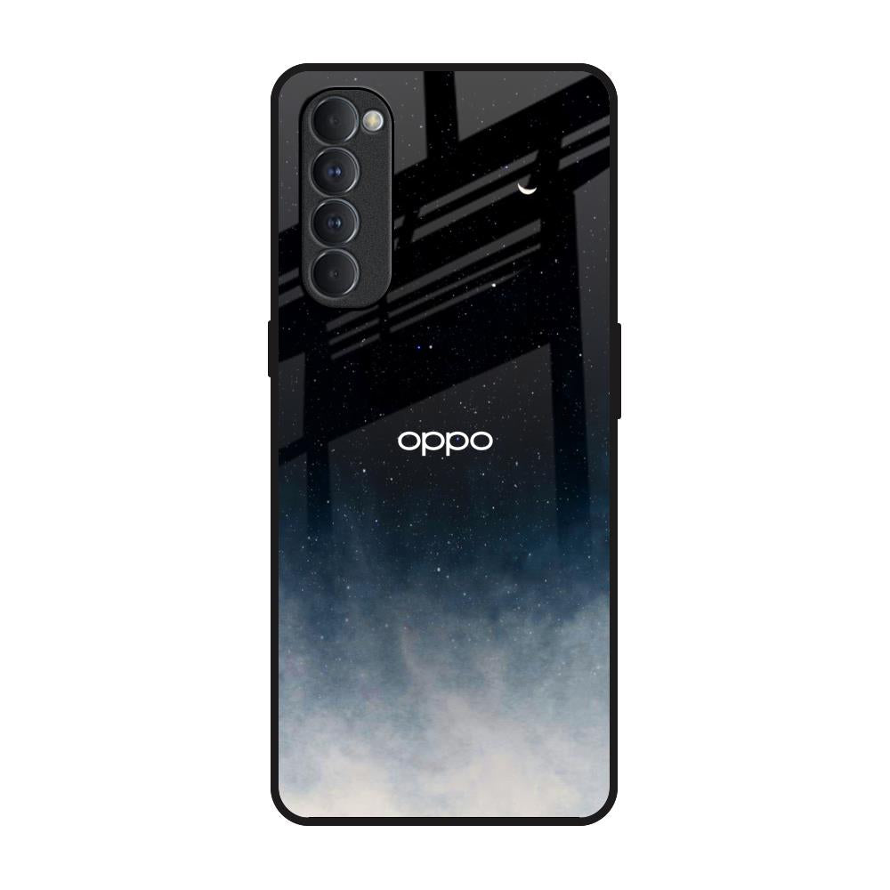 Aesthetic Sky Oppo Reno4 Pro Glass Back Cover Online