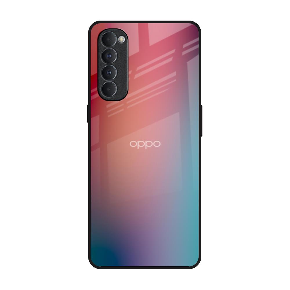 Dusty Multi Gradient Oppo Reno4 Pro Glass Back Cover Online