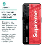 Supreme Ticket Glass Case for Oppo Reno4 Pro