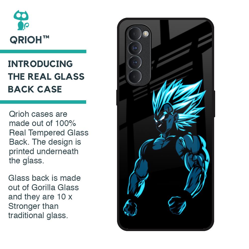 Pumped Up Anime Glass Case for Oppo Reno4 Pro