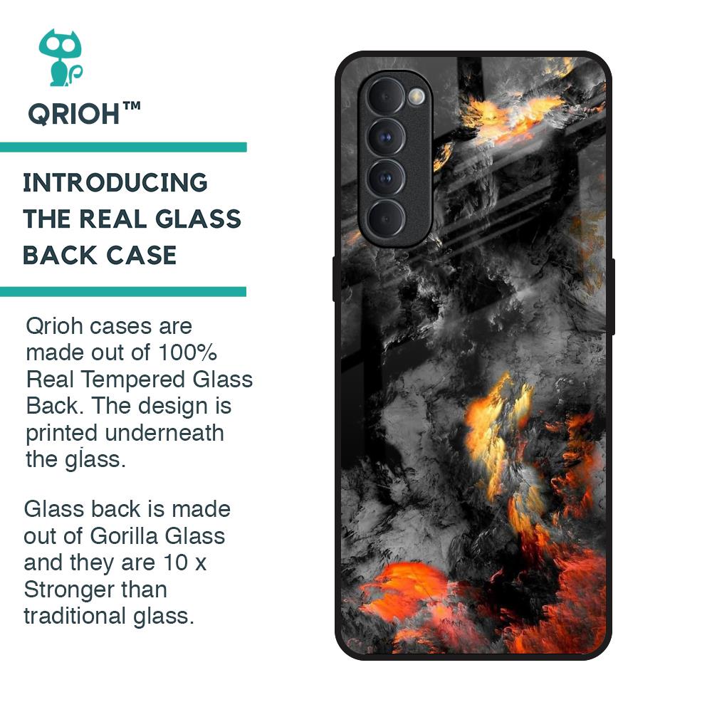 Lava Explode Glass Case for Oppo Reno4 Pro - Main Image