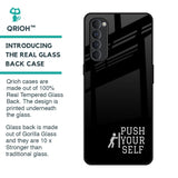 Push Your Self Glass Case for Oppo Reno4 Pro