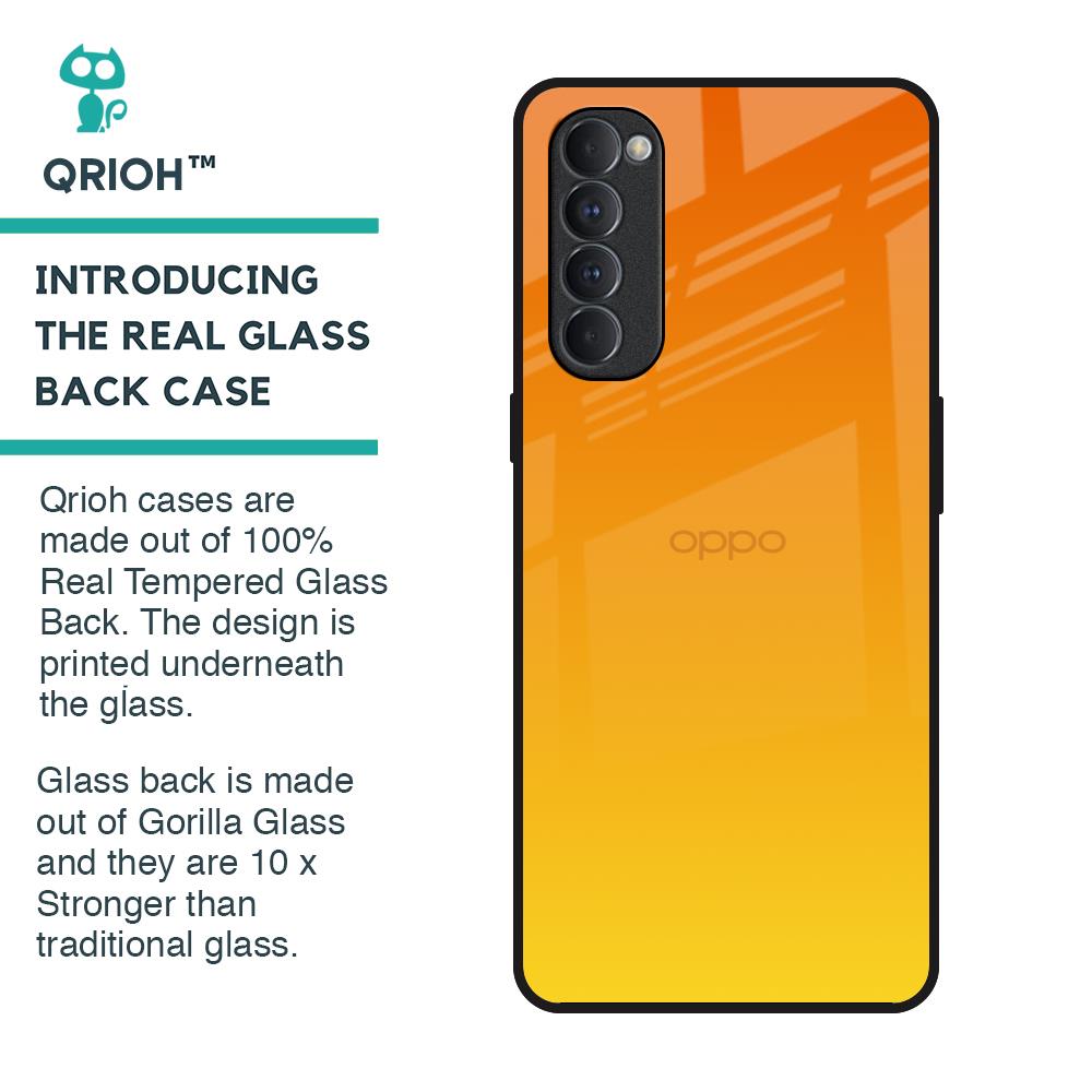 Sunset Glass Case for Oppo Reno4 Pro