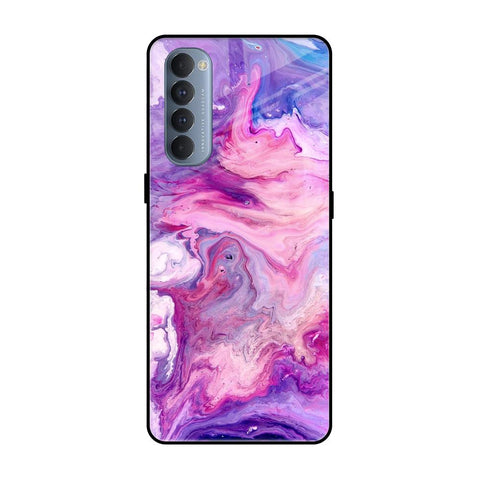Cosmic Galaxy Oppo Reno4 Pro Glass Cases & Covers Online