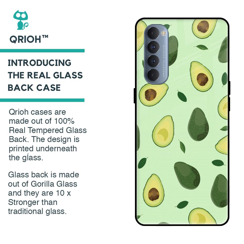 Pears Green Glass Case For Oppo Reno4 Pro