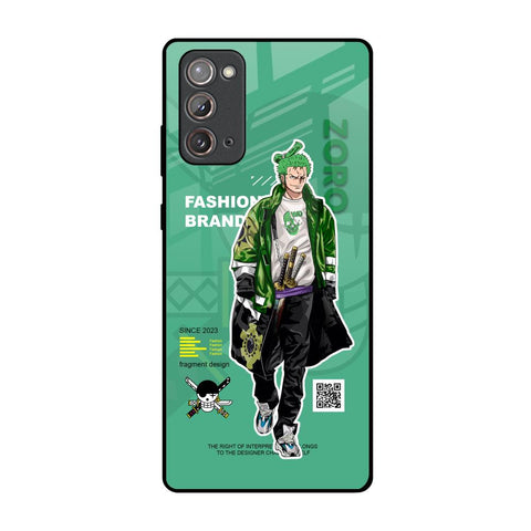 Zoro Bape Samsung Galaxy Note 20 Glass Back Cover Online