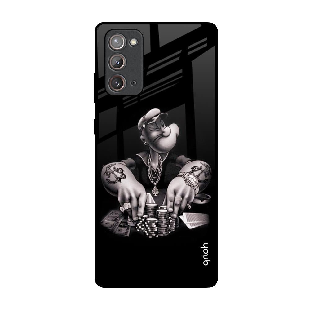 Gambling Problem Samsung Galaxy Note 20 Glass Back Cover Online
