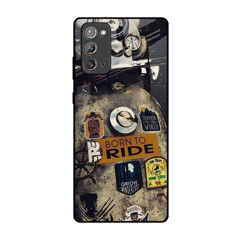 Ride Mode On Samsung Galaxy Note 20 Glass Back Cover Online