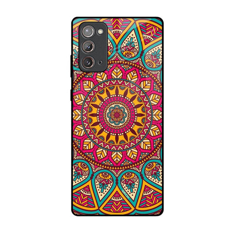Elegant Mandala Samsung Galaxy Note 20 Glass Back Cover Online