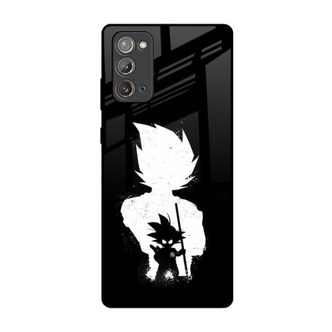 Monochrome Goku Samsung Galaxy Note 20 Glass Back Cover Online