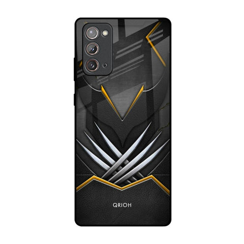 Black Warrior Samsung Galaxy Note 20 Glass Back Cover Online