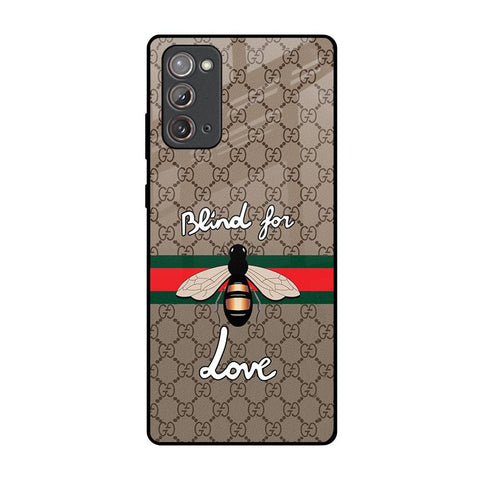 Blind For Love Samsung Galaxy Note 20 Glass Back Cover Online