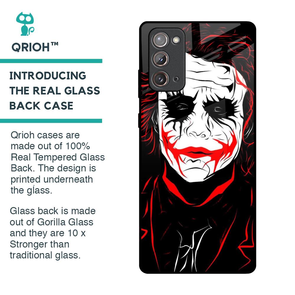 Life In Dark Glass Case For Samsung Galaxy Note 20