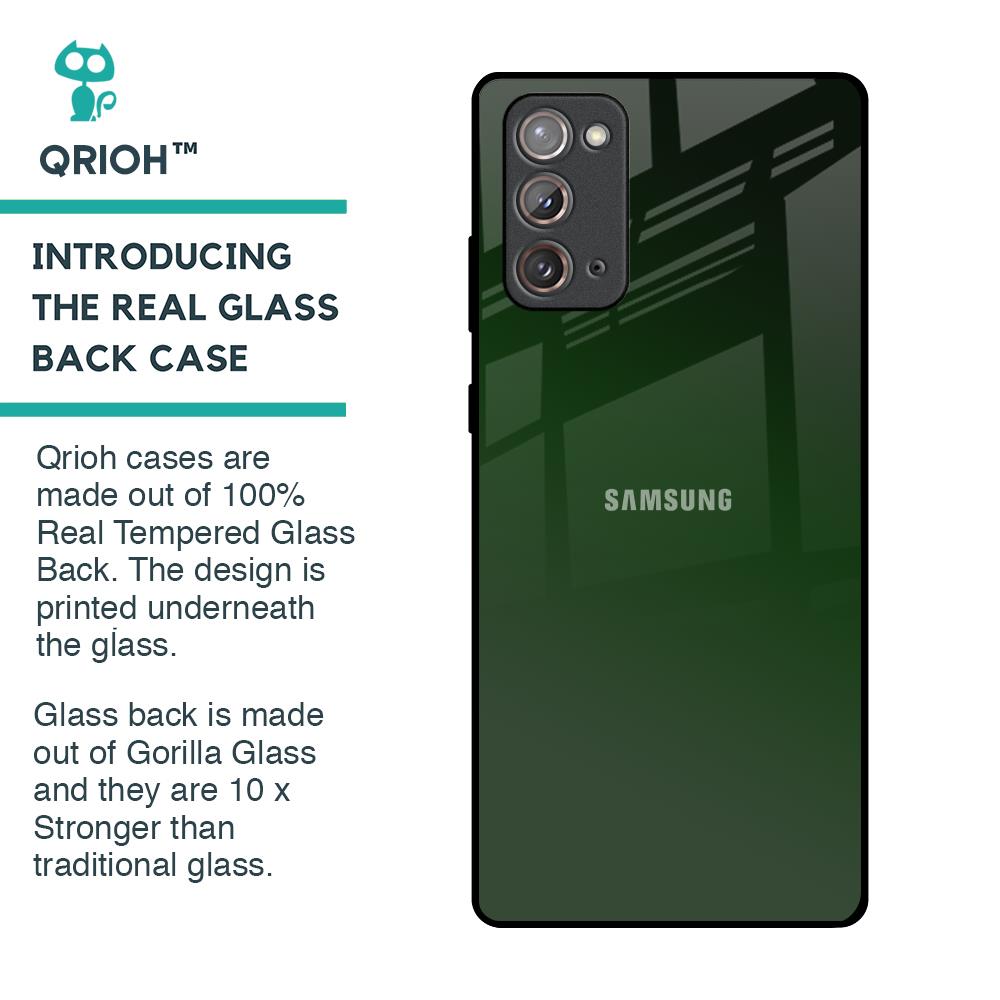 Deep Forest Glass Case for Samsung Galaxy Note 20