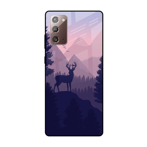 Deer In Night Samsung Galaxy Note 20 Glass Cases & Covers Online