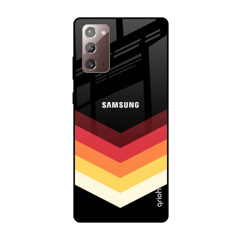 Abstract Arrow Pattern Samsung Galaxy Note 20 Glass Cases & Covers Online