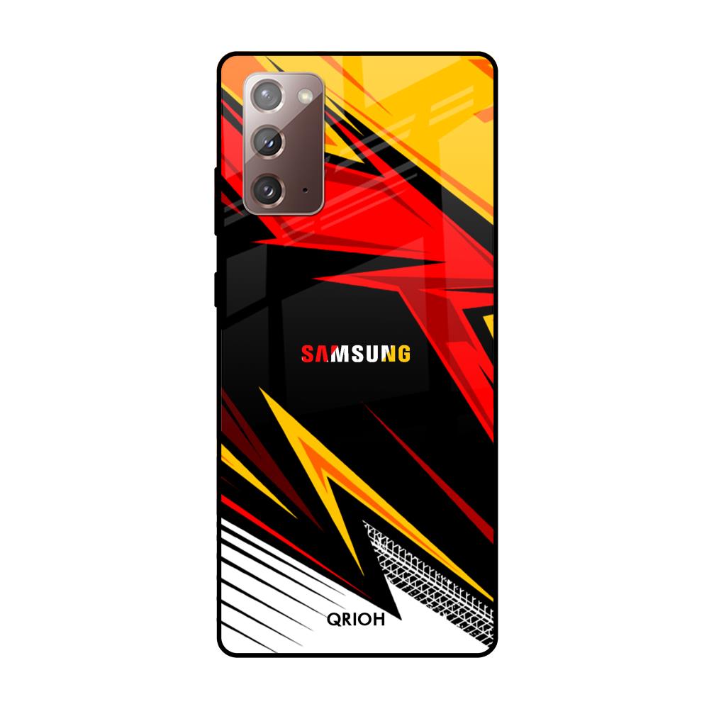 Race Jersey Pattern Samsung Galaxy Note 20 Glass Cases & Covers Online