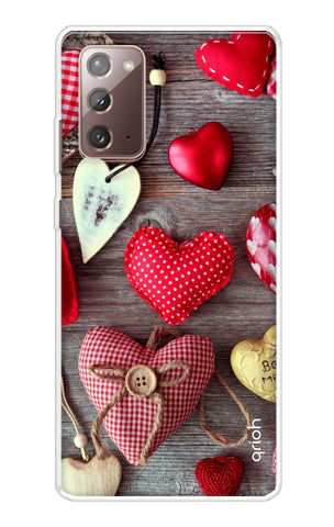 Valentine Hearts Samsung Galaxy Note 20 Back Cover