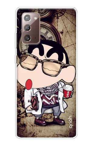 Nerdy Shinchan Samsung Galaxy Note 20 Back Cover