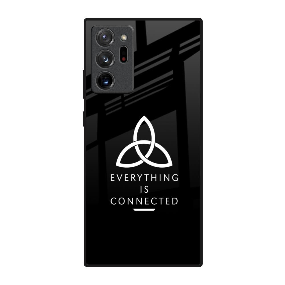 Everything Is Connected Samsung Galaxy Note 20 Ultra Glass Back Cover Online