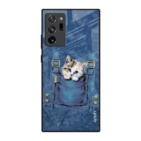 Kitty In Pocket Samsung Galaxy Note 20 Ultra Glass Back Cover Online