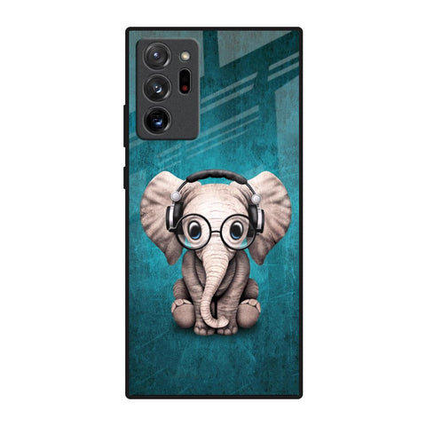 Adorable Baby Elephant Samsung Galaxy Note 20 Ultra Glass Back Cover Online