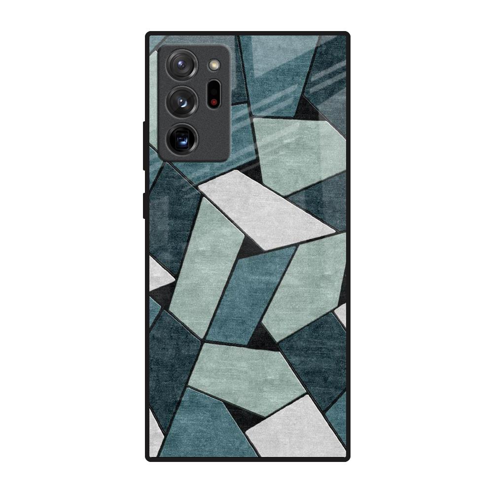 Abstact Tiles Samsung Galaxy Note 20 Ultra Glass Back Cover Online