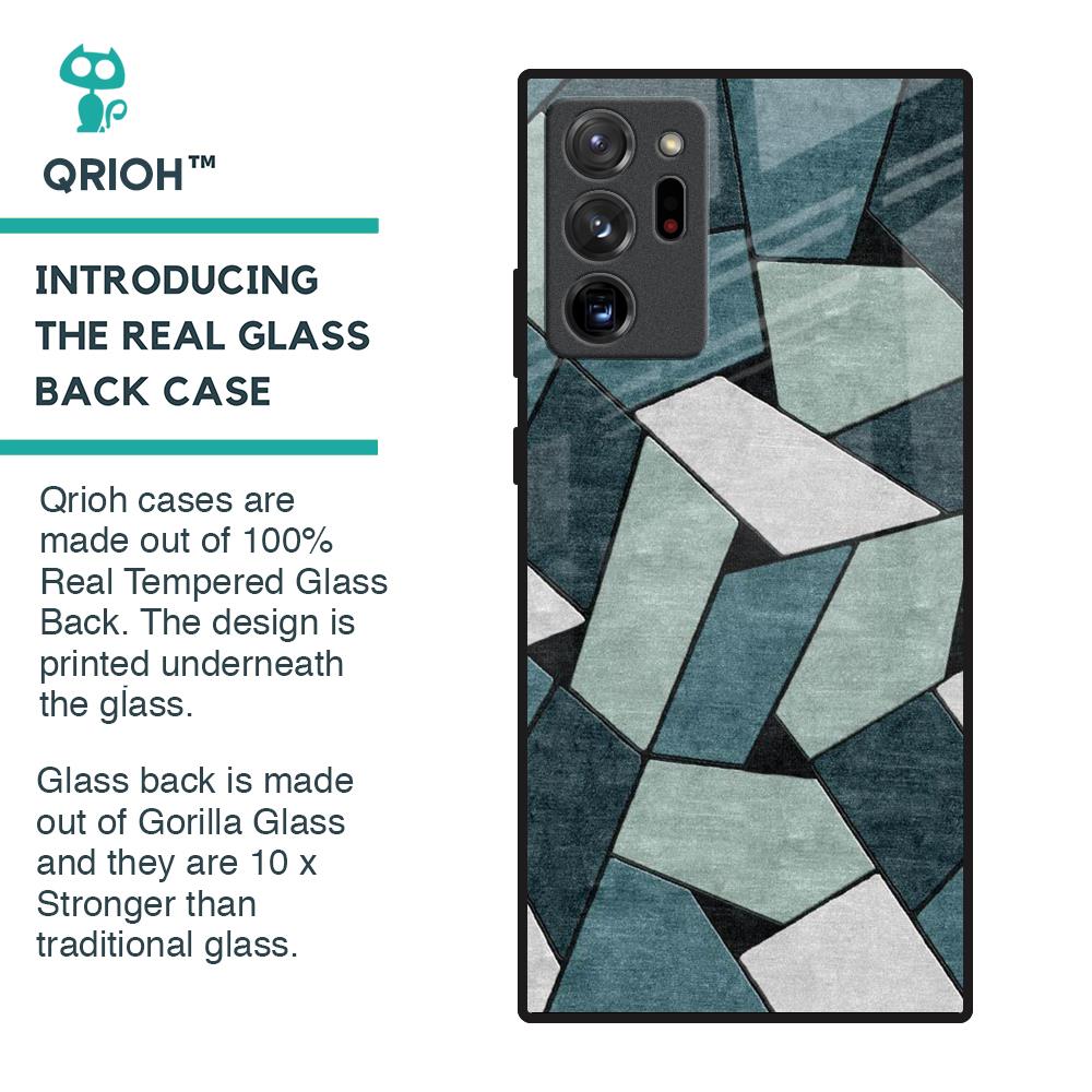 Abstact Tiles Glass Case for Samsung Galaxy Note 20 Ultra