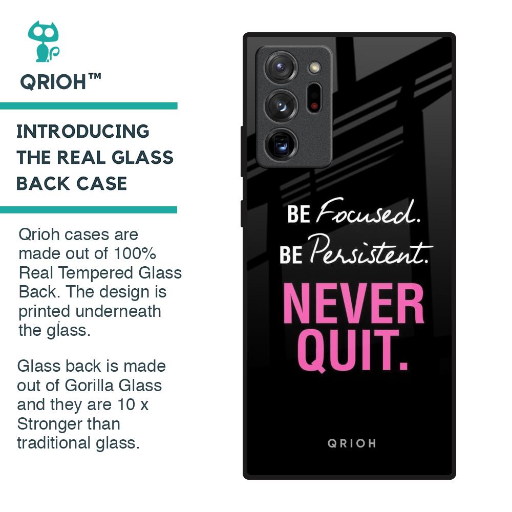 Be Focused Glass Case for Samsung Galaxy Note 20 Ultra