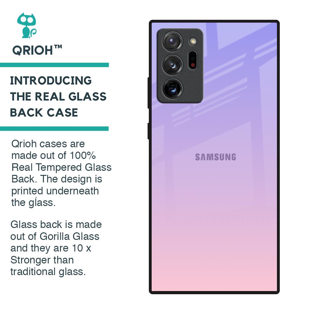 Lavender Gradient Glass Case for Samsung Galaxy Note 20 Ultra