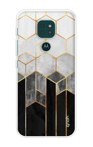 Hexagonal Pattern Motorola G9 Back Cover