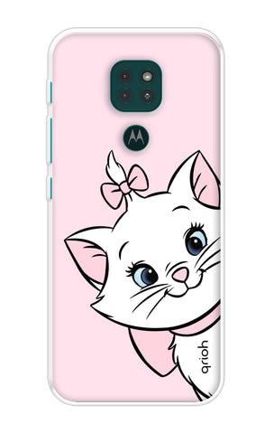 Cute Kitty Motorola G9 Back Cover