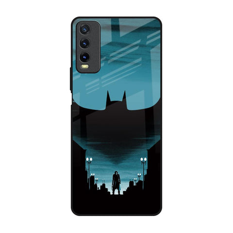 Cyan Bat Vivo Y20 Glass Back Cover Online