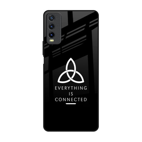 Everything Is Connected Vivo Y20 Glass Back Cover Online