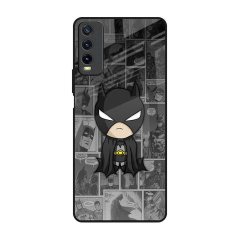 Cartoon Art Vivo Y20 Glass Back Cover Online