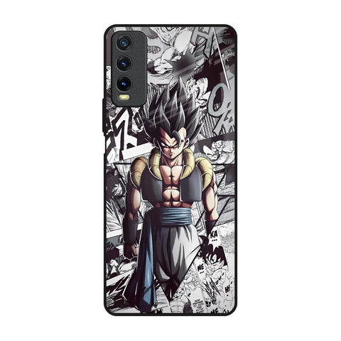 Dragon Anime Art Vivo Y20 Glass Back Cover Online