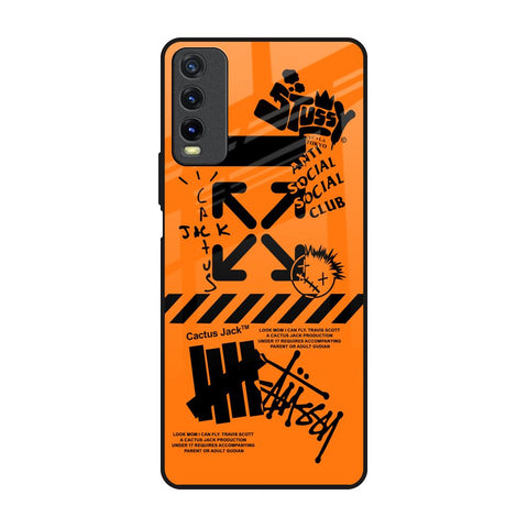 Anti Social Club Vivo Y20 Glass Back Cover Online