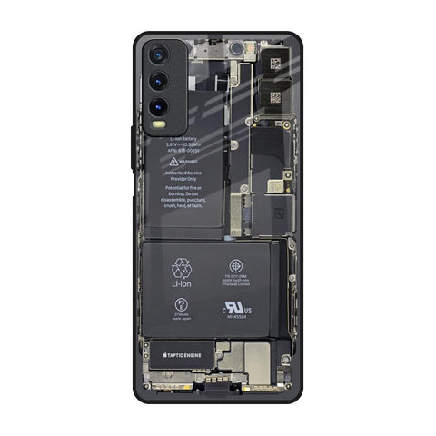 Skeleton Inside Vivo Y20 Glass Back Cover Online