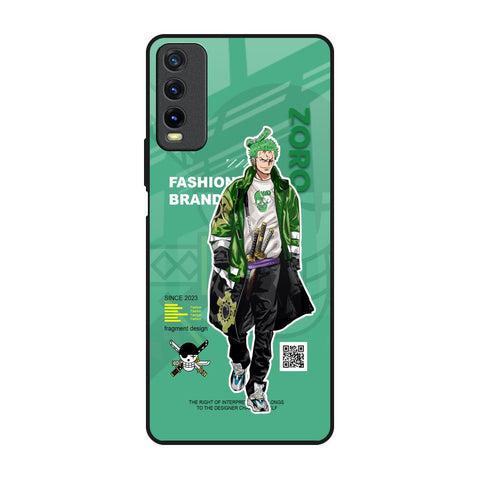 Zoro Bape Vivo Y20 Glass Back Cover Online