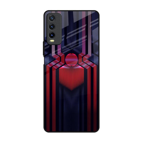 Super Art Logo Vivo Y20 Glass Back Cover Online