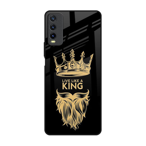 King Life Vivo Y20 Glass Back Cover Online