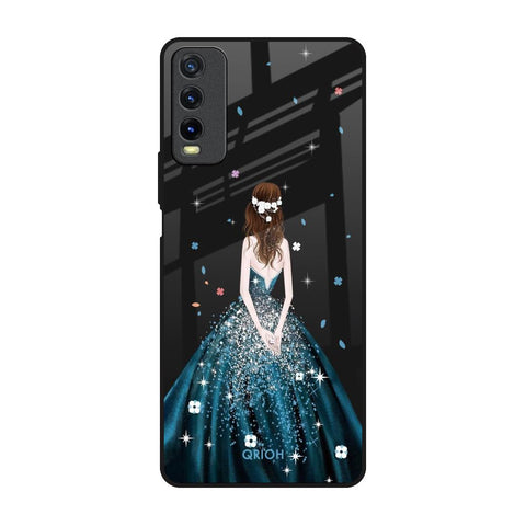 Queen Of Fashion Vivo Y20 Glass Back Cover Online