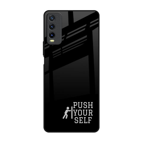 Push Your Self Vivo Y20 Glass Back Cover Online