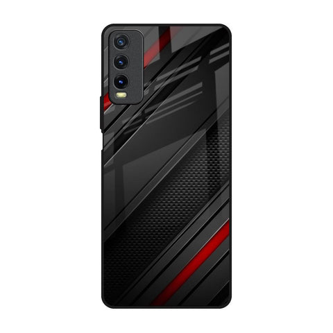Modern Abstract Vivo Y20 Glass Back Cover Online