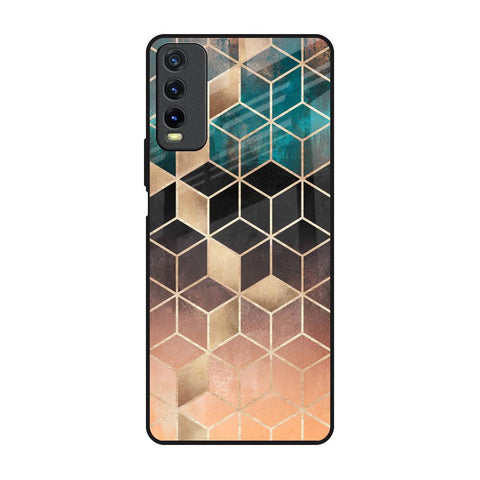 Bronze Texture Vivo Y20 Glass Back Cover Online