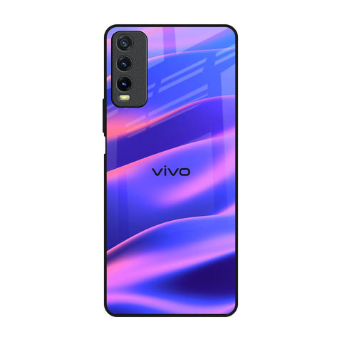 Colorful Dunes Vivo Y20 Glass Back Cover Online