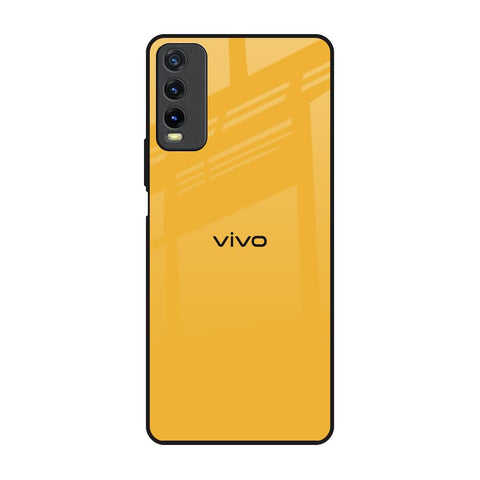 Fluorescent Yellow Vivo Y20 Glass Back Cover Online