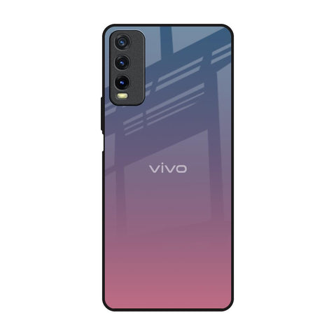 Pastel Gradient Vivo Y20 Glass Back Cover Online
