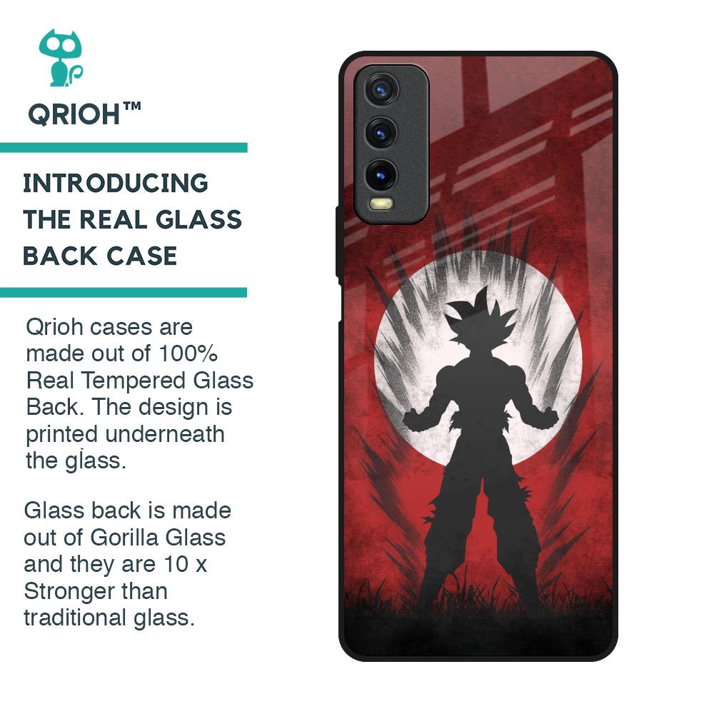 Japanese Animated Glass Case for Vivo Y20
