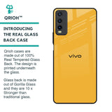 Fluorescent Yellow Glass case for Vivo Y20